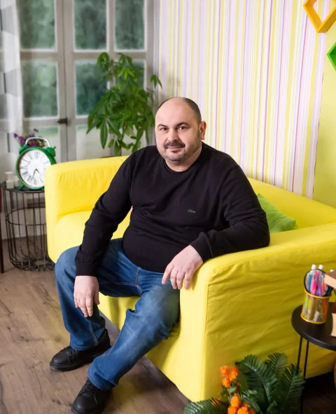 Калоян Захариев - Социален работник, координатор на Комплекс за социални услуги - Център за обществена подкрепа (ЦОП) - Сдружение Бъдеще за децата